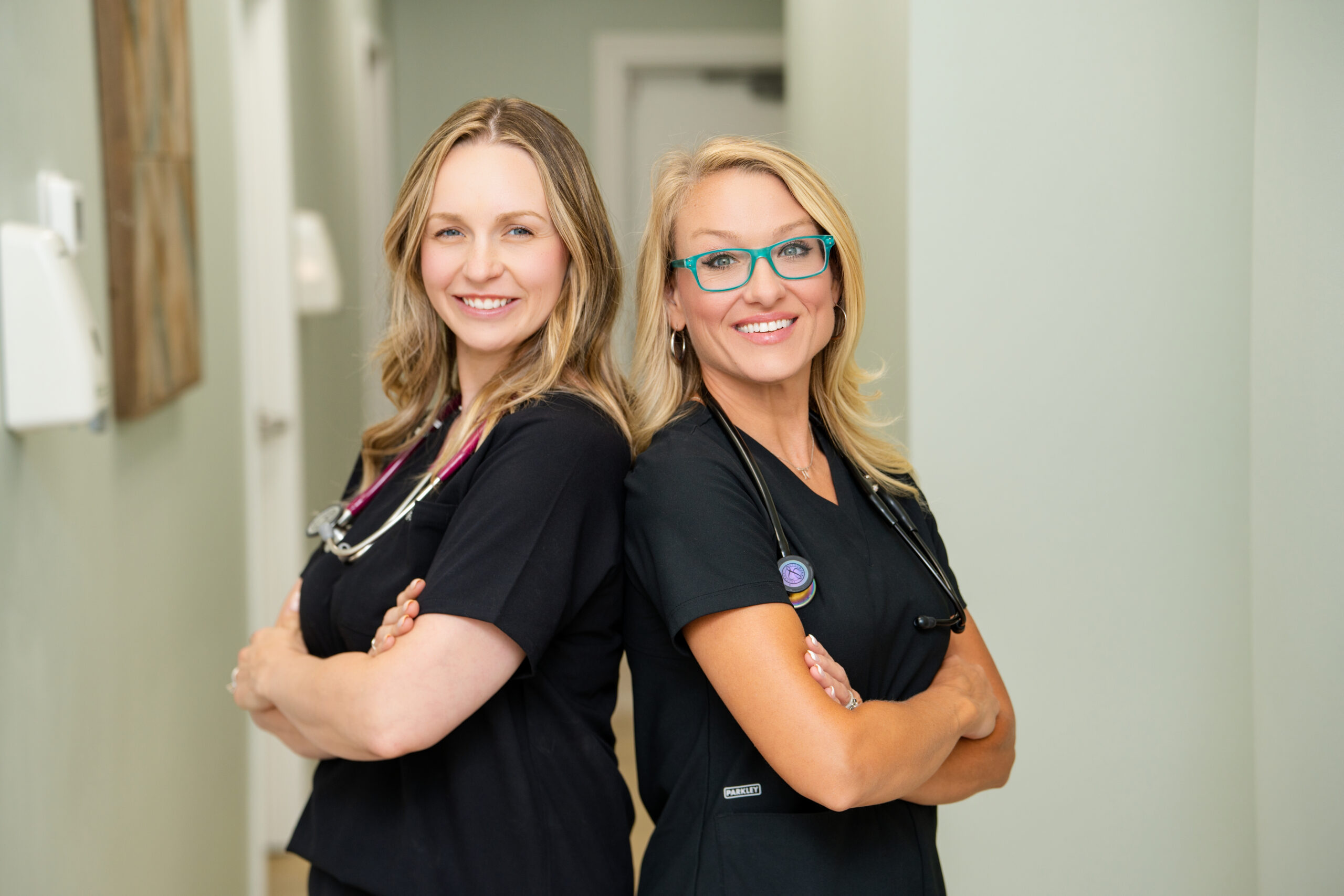 Katelyn Patterson and Jakki Barrett, founders of Rejuvenate Health and Wellness