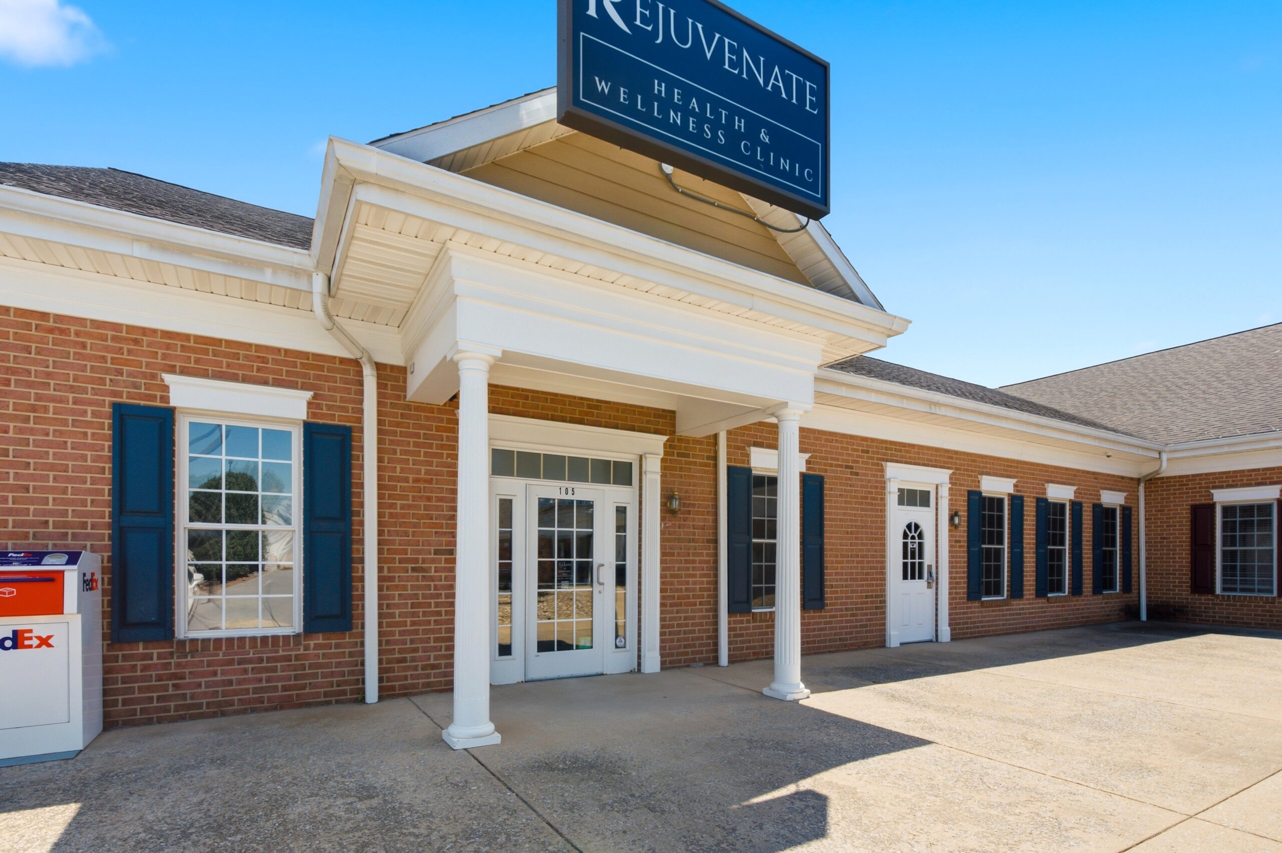 Rejuvenate Health and Wellness building exterior in Martinsburg, WV