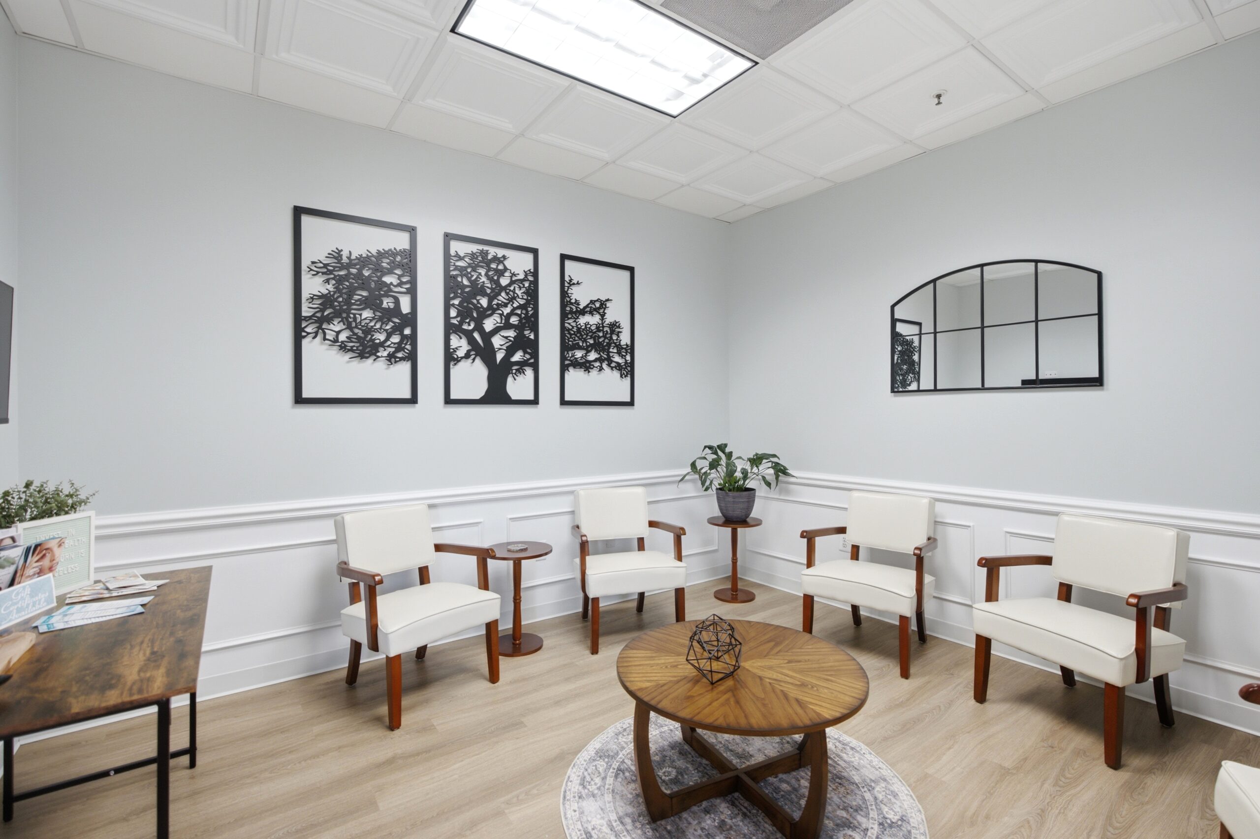 Rejuvenate Health and Wellness clinic waiting area